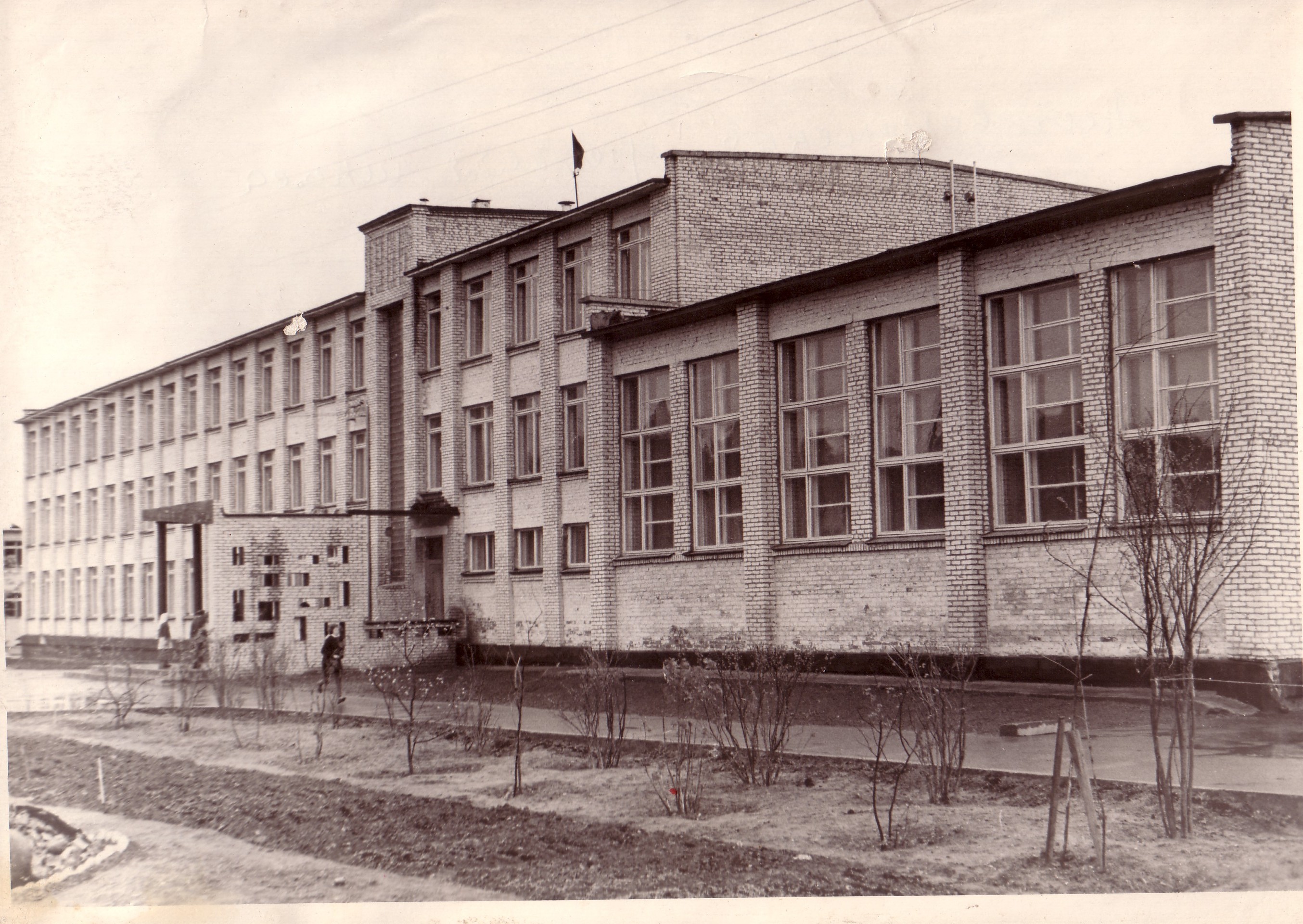 Алеховщинская школа с 1966 года Алеховщинская школа с 1966 года.